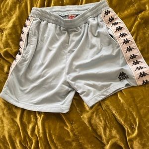 Kappa men’s medium baby blue shorts